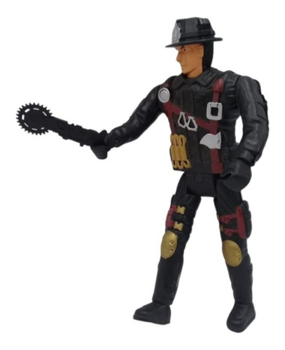 Juguete Muñeco Figura Articulada Bombero + Accesorio Niños 