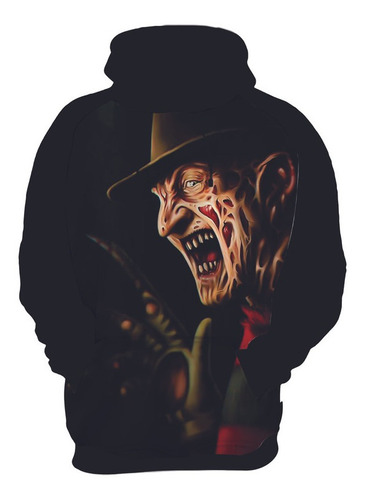 Blusa Moletom Unissex Freddy Krueger Terror Monstro 4