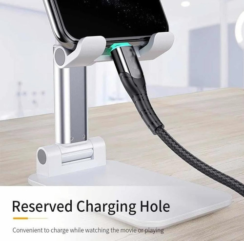 Soporte De Escritorio Para Celular Plegable Y Ajustable
