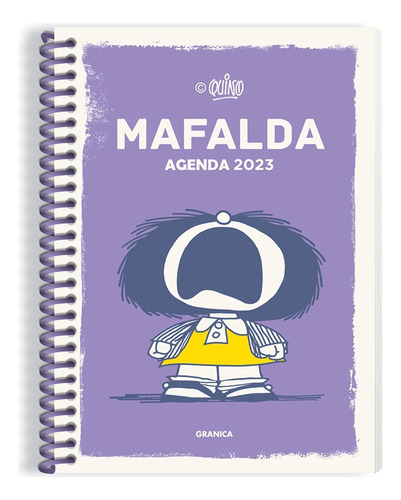 Mafalda 2023 Anillada Feminista Violeta