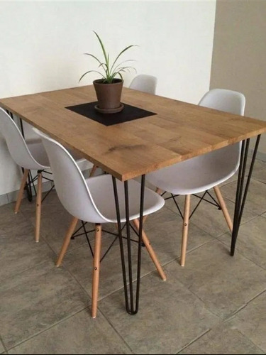 Mesa Comedor , Estilo Industrial ,,durate.uy