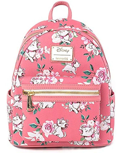 Loungefly Disney The Aristocats Marie Pink Floral Allover-pr