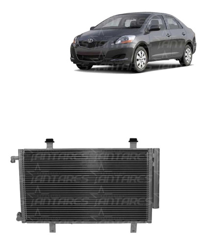 Radiador Condensador Toyota Yaris 1.5 Sedan 1nzfe 2006 2013