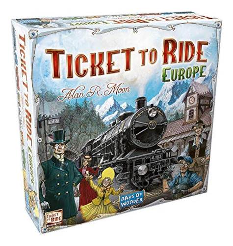 Ticket To Ride Europe Board Game | Juego De Mesa Familiar | 