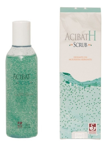 Gel Exfoliante Acibath Scrub Control De Acné Siegfried 120ml