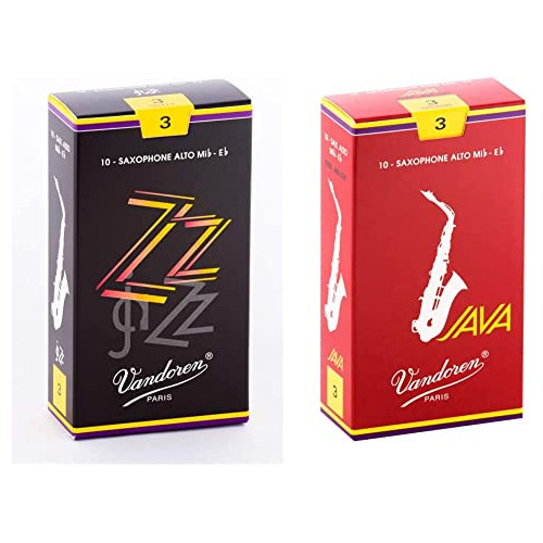 Vandoren Sr413 Cañas Para Saxo Alto Zz Fuerza 3; Caja De 10 