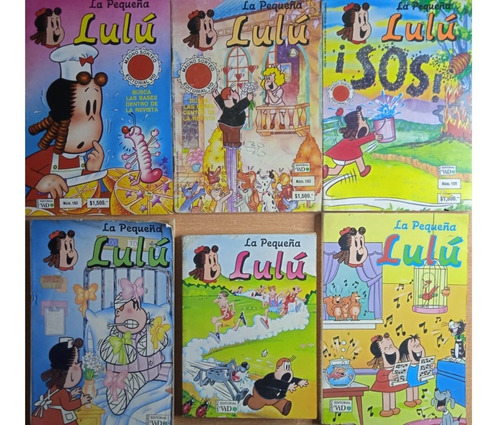 La Pequeña Lulu Lote De 7 Revistas