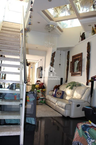 Imagem 3 de 18 de Cobertura Duplex 172m² 3 Dorms. 1 Suite No Centro-sbc-sp - Cob3398