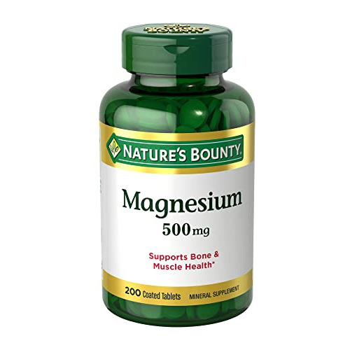 Suplemento Magnesio Natures Bounty Magnesium Bon B00h5pj0hw