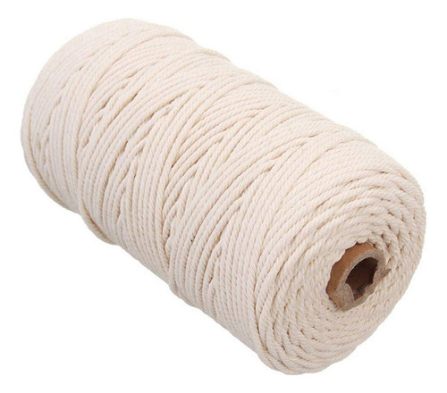 Cordón W De Algodón Macramé De 2 Mm X 200 M Para Colgar En L