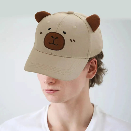 Divertido Sombrero De Capibara, Gorra Transpirable Con Viser