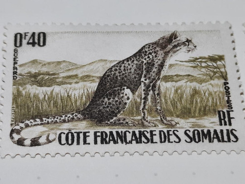 Estampilla Cote Francaise Des Somalis 2520 A1