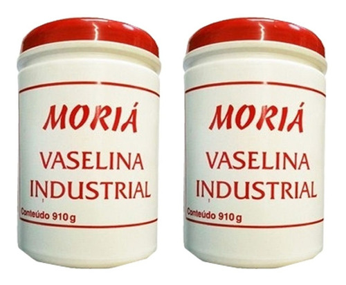 2 Unidade Vaselina Solida Em Pasta Industrial 910g Moria