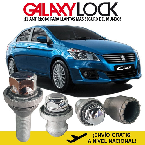 Birlos Seguridad Suzuki Ciaz Glx Ta 2018 Galaxylock