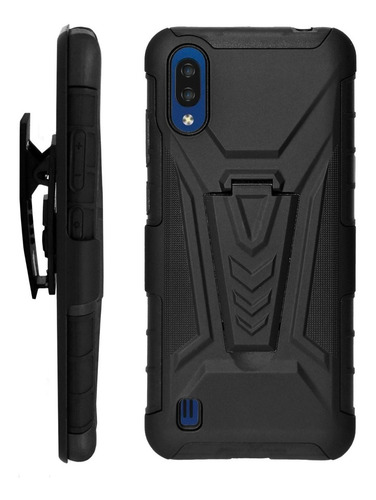 Imagen 1 de 10 de Funda Uso Rudo 3 En 1 Zte Blade A5 2020