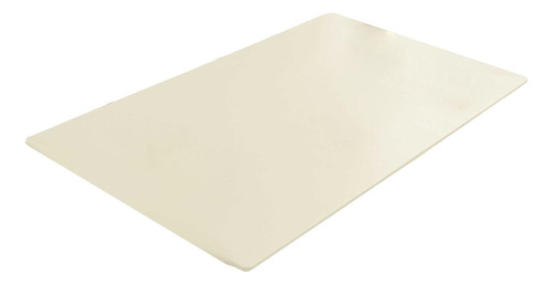 Mantel Rectangular De Cuero 60 Cm X 120 Cm Blanco