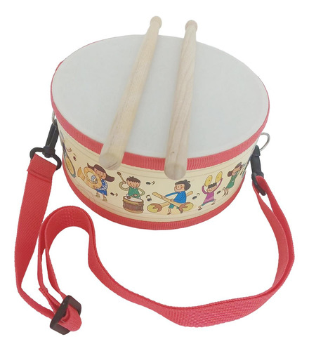 Juego De Batería Para Niños, Tambores De Juguete De Madera