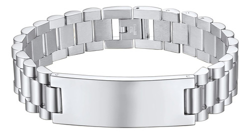Pulsera De Identificación Para Hombre Chainshouse, 15 Mm, Mo
