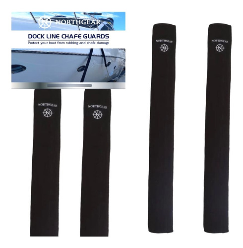Northgear Dock Line Protector Rozadura Extraible Ultrafuerte