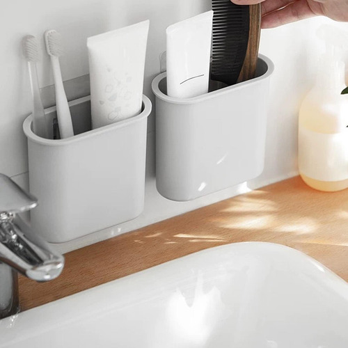 Soporte Multiusos Para Cepillos De Dientes De Gran Capacidad