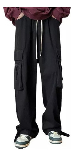 Pantalones Cargo Para Hombre, Pantalones Holgados Casuales