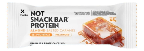 Barras De Proteina Notsnack Bar Salted Caramel 5 Uni- Notco