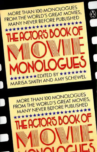 The Actor's Book Of Movie Monologues, De Marisa Smith. Editorial Penguin Books, Tapa Dura En Inglés