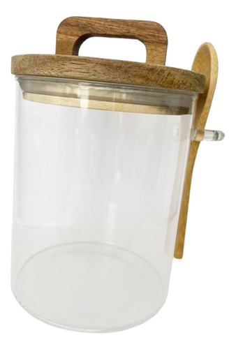 * Recipiente De Cristal Para Almacenamiento De Granos De