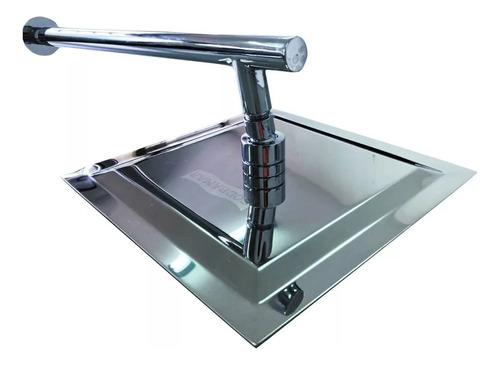 Ducha Cascata De Aço Inox 25x25 Quadrada Sodramar