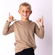 Comprar Remera Pijama X 3 Interlok  Niño 100 % Algodon  Baby Ginos