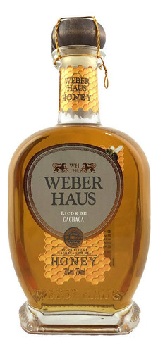 Licor Fino De Cachaça Weber Haus Honey Mel 750ml Tamanho Unica-u