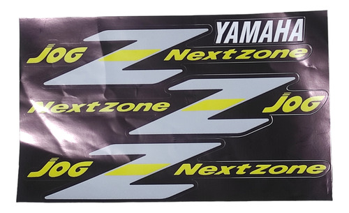 Kit Calcomanías Yamaha Jog Nextzone 50cc Amarilla 