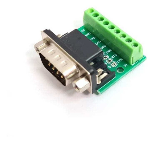 Módulo Conector D-sub Db9 Rs232 Macho