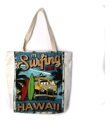 Bolsos De Compras, Resistente Estampados De Hawai