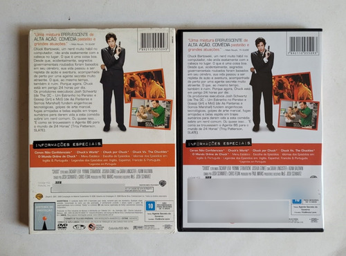 Chuck - 1° Temporada Completa - Dvd (Usado)