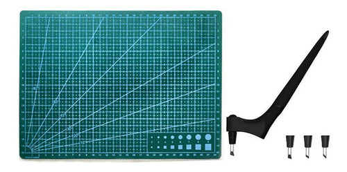 Cuchillo De Corte De Papel Y Tabla De Cortar