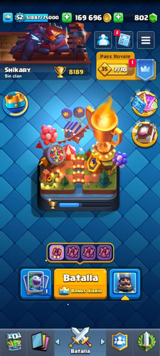 Cuenta De Clash Royale