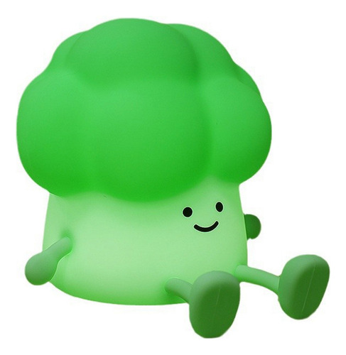 A Bonita Lámpara Led Para Dormir Con Forma De Brócoli Para