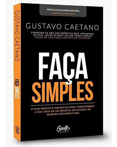 Faça Simples Livro. Proatividade, Capacidade. Lacrado+brinde