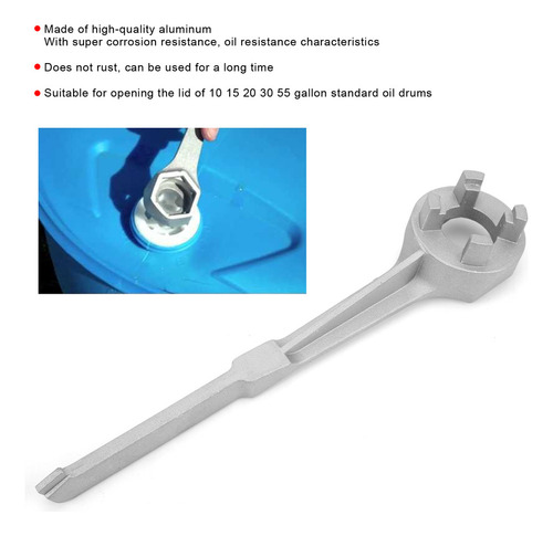 Llave De Tapón De Tambor De Aceite Para Abrir La Tapa