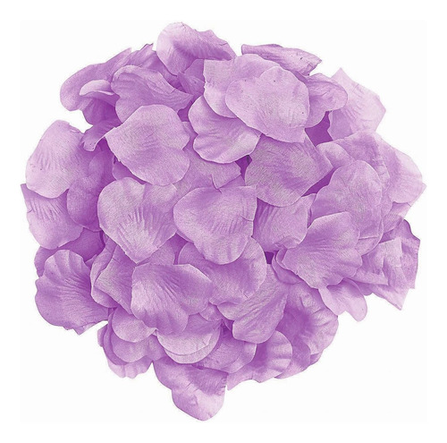 1000pcs Lavanda Pétalos De Rosa De Seda Flor Artificia...