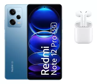 Xiaom Redmi Note 12 Pro 5g 256 Gb 8 Ram Azul +fone Bluetooth