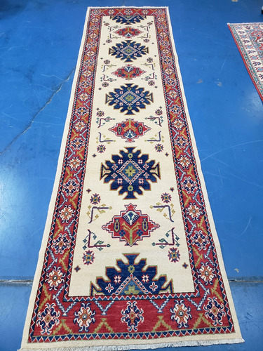 Tapete Artesanal Kazak 3.02 X 0.85 M Ref 76646