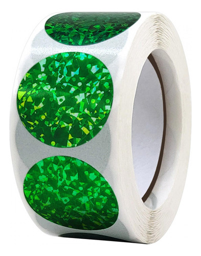 1 Rollo De Pegatinas Decorativas Para Sobres Para Verde