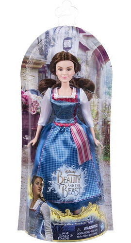 Muñeca Bella Y Bestia Disney Princesas Vestido Aldea Premium