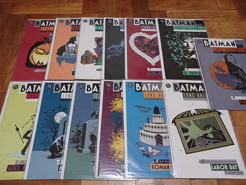 Batman The Long Halloween Completo Issues Originales Dc