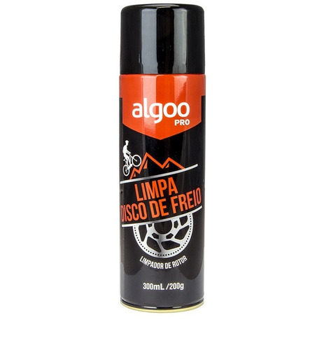 Limpa Disco De Freio / Rotor Algoo Spray - 300ml / 200g Bike