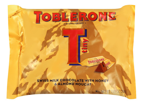 Toblerone Tiny Barras De Chocolate Con Leche Suiza, 1 Paquet