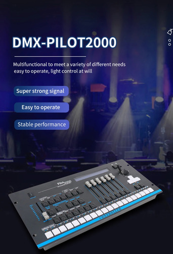 Consola Dmx Pilot 2000 Tipo Sgm Navigator 2000 American Pro