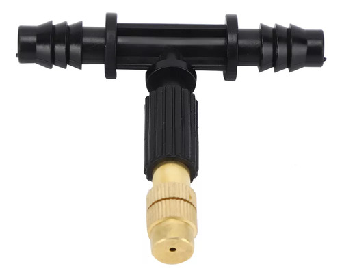 10 Boquillas For Rociar Agua Con Conector En Forma De T Par